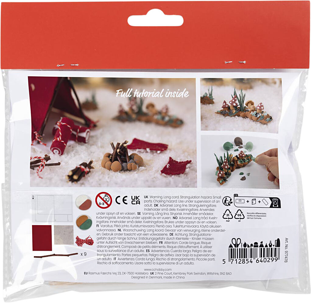 Mini DIY Kit Nissens D&oslash;r, P&aring; camping