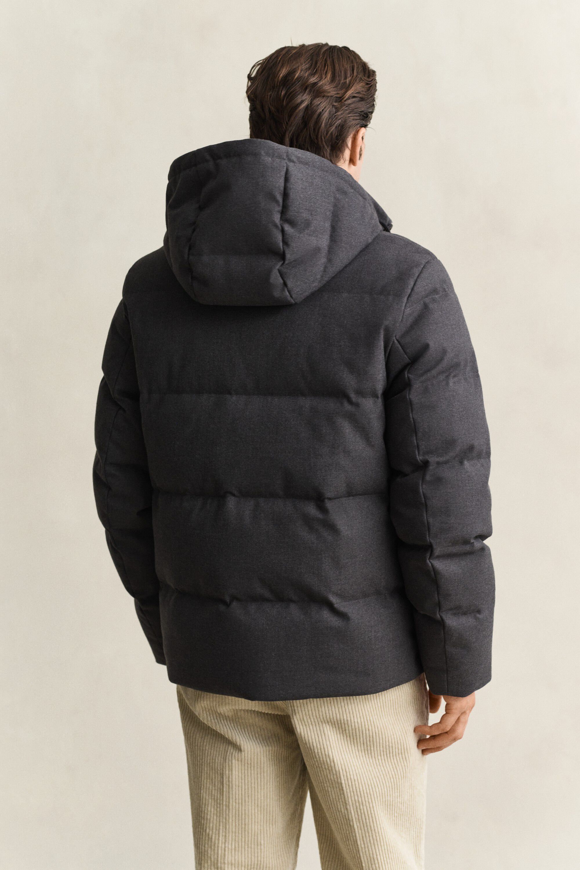 FLANNEL DOWN JACKET