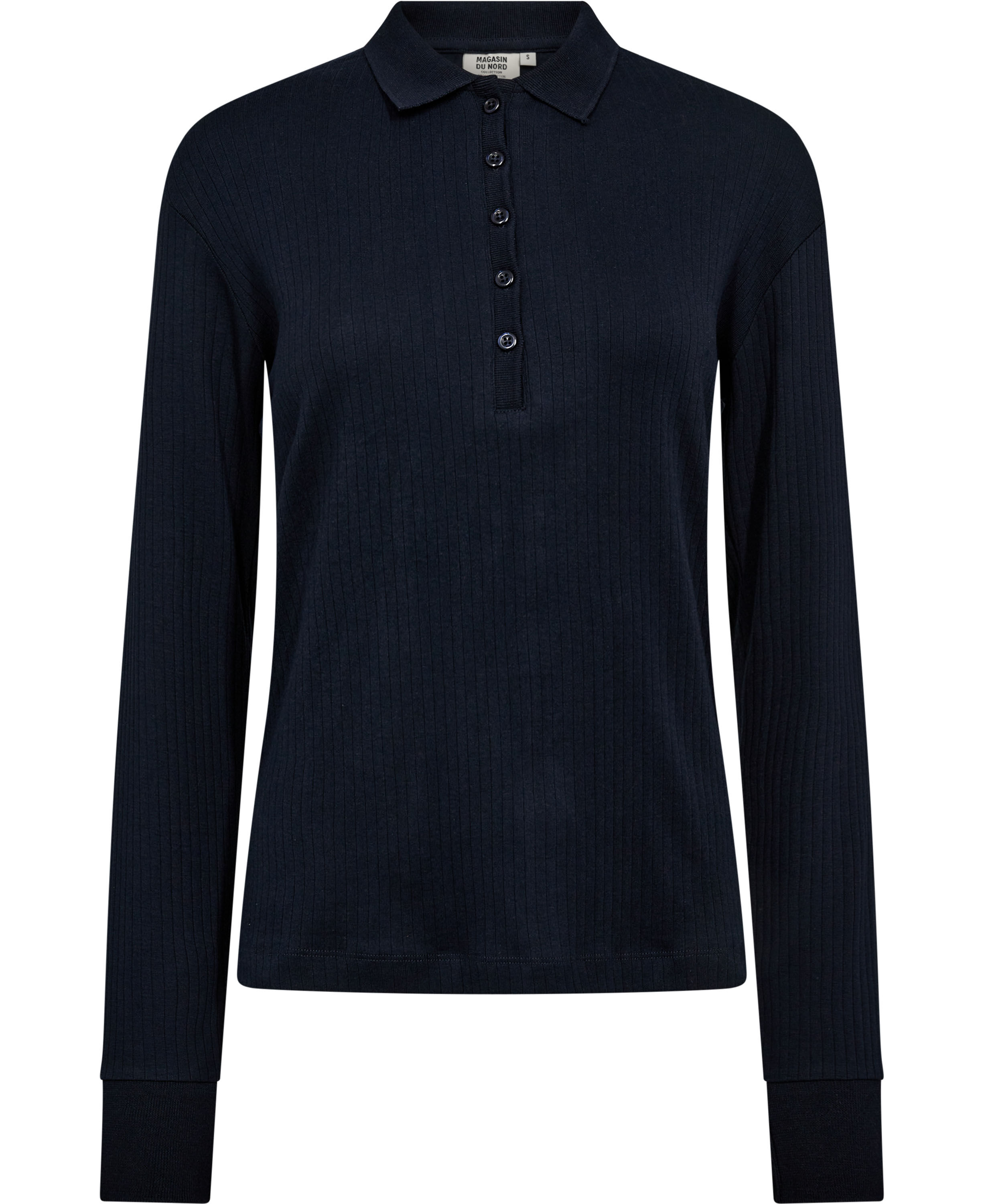 Milla 24 Long sleeve polo top - 100% Organic Cotton GOTS