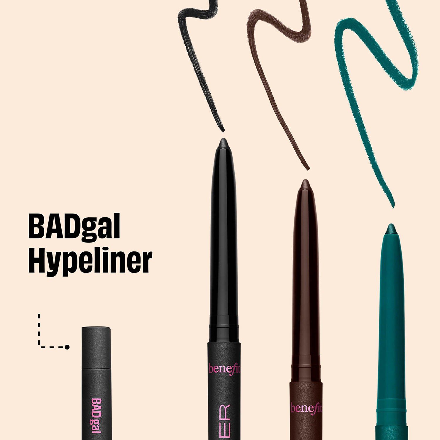 BADgal Hypeliner - L&aring;ngvarig vattenfast gel-eyeliner