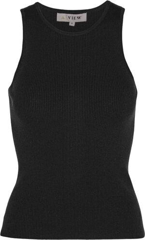 Rib knit tank top