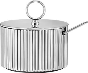 BERNADOTTE SUGAR BOWL STAINLESS STEEL INCL. SPOON