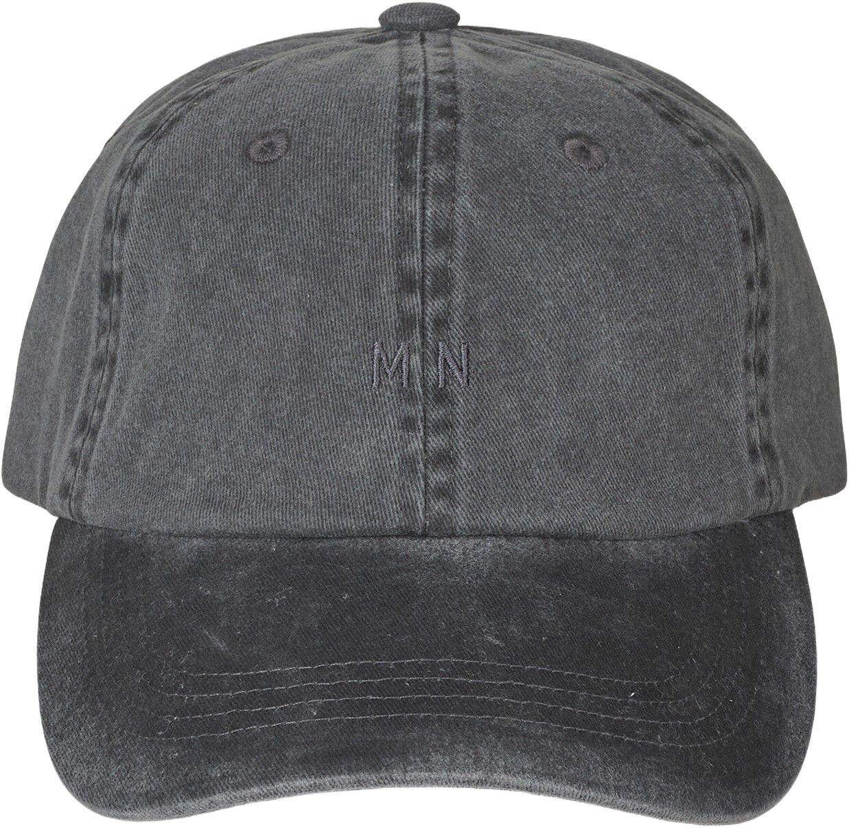 Washed Cotton Twill Coal Cap