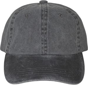 Washed Cotton Twill Coal Cap