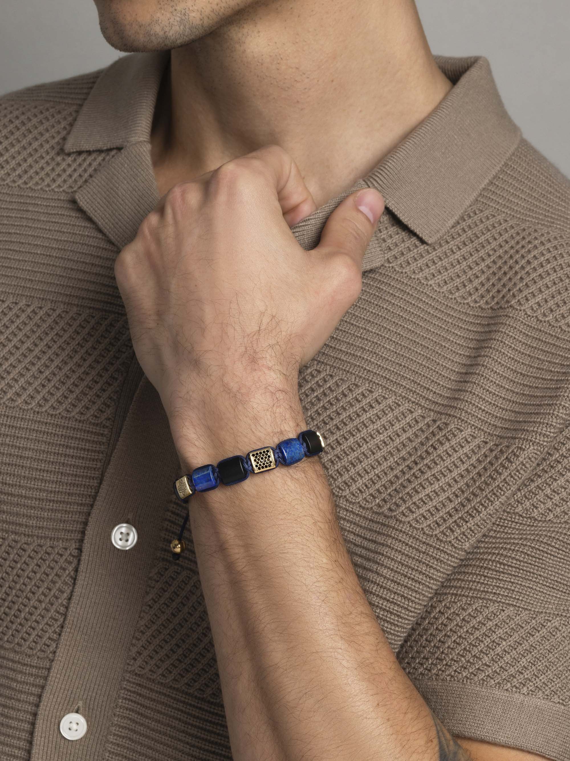 The Dorje Flatbead Collection - Blue Lapis, Matte Onyx, and