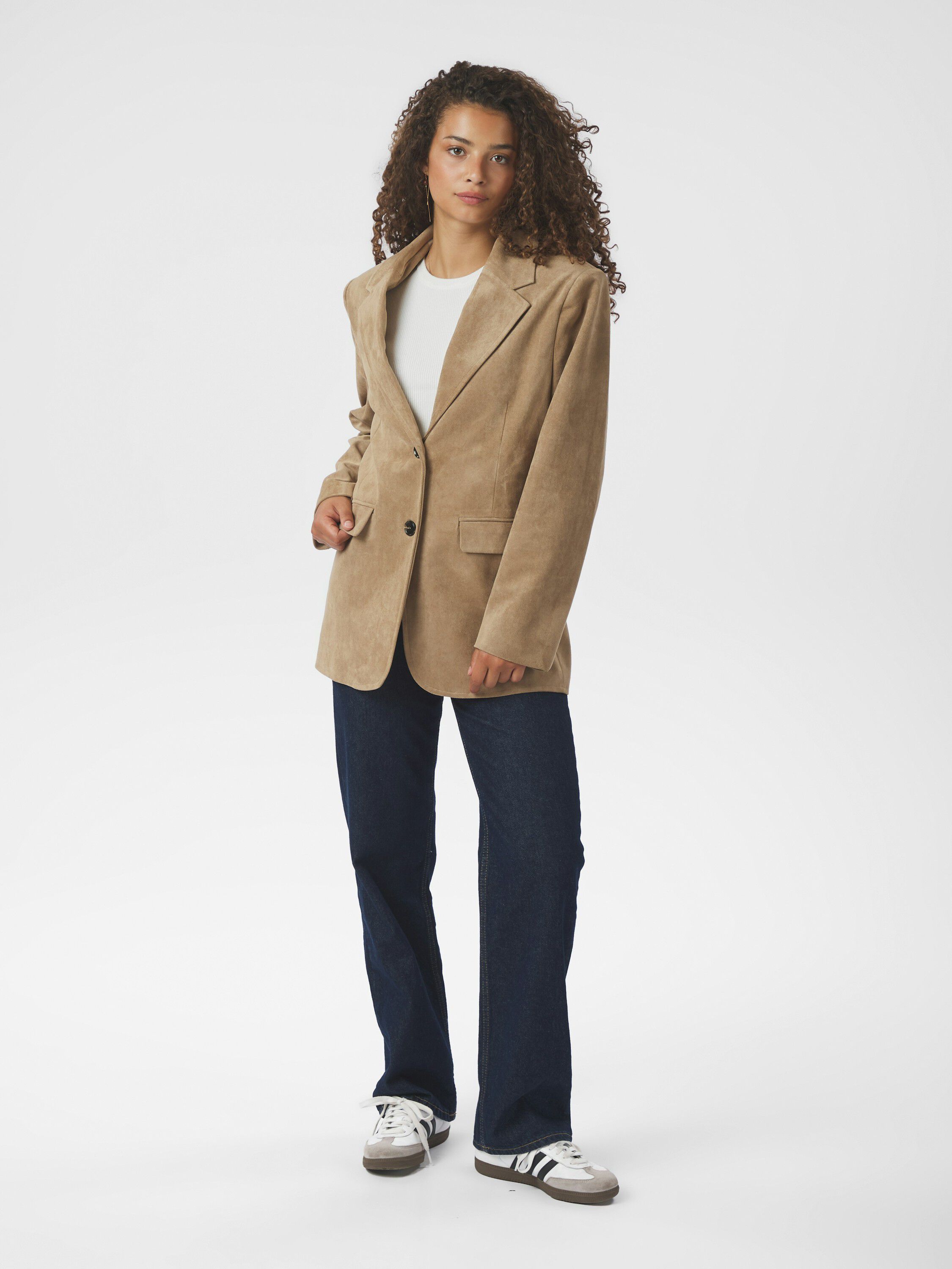 Namy Imitated Suede Blazer