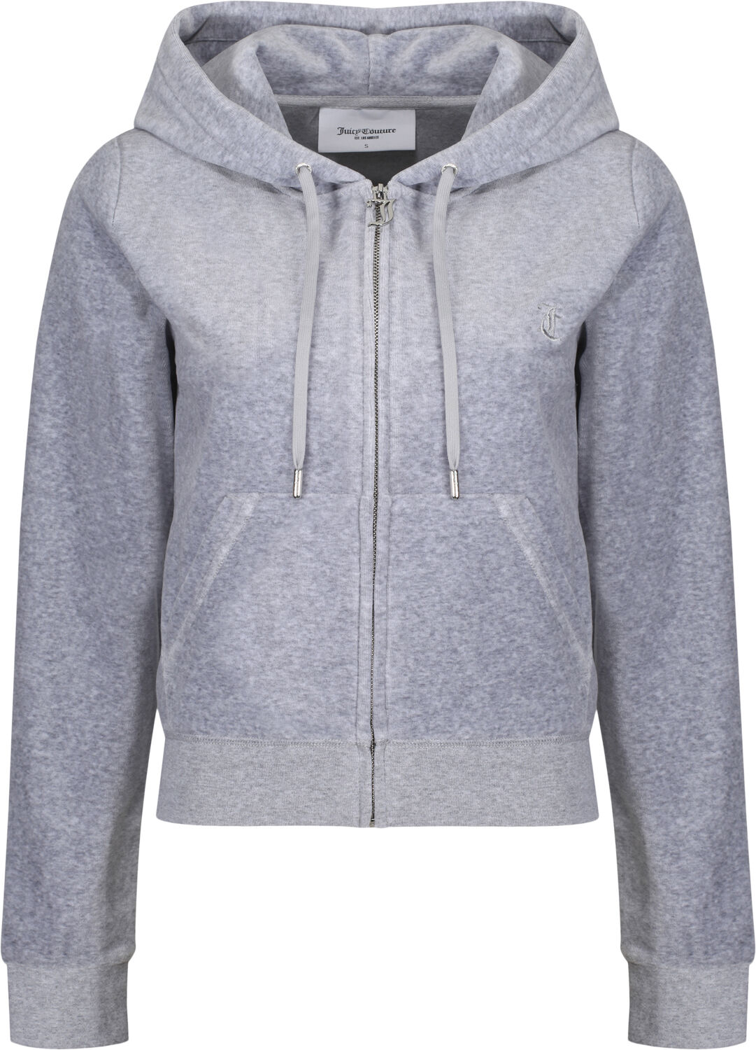 Robertson Classic Velour Zip Trough Hoodie