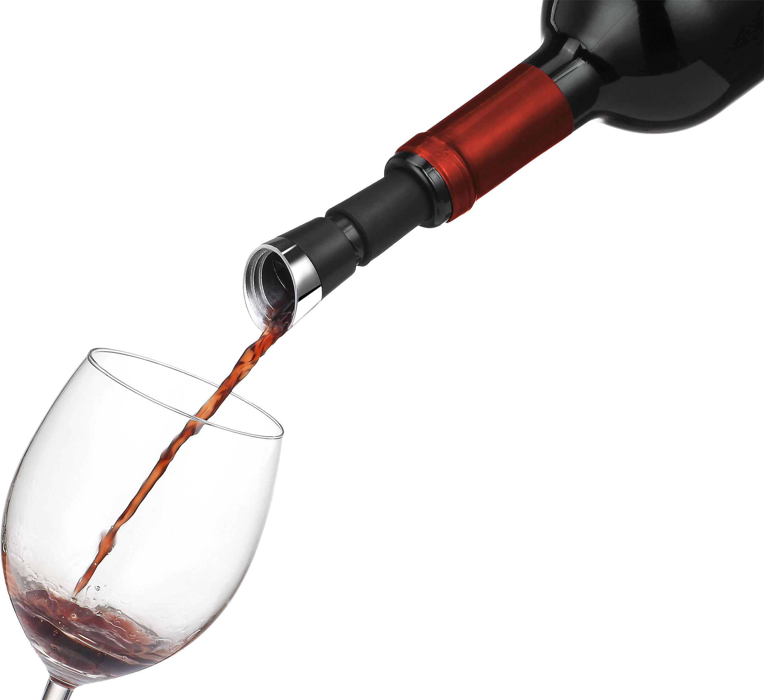 WA-163 Vinluftare med f&ouml;rslutare Black