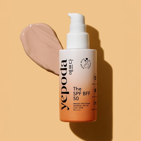 The SPF BFF (50) - UVA/UVB tonad mineralisk solskyddskräm SPF 50 PA+++