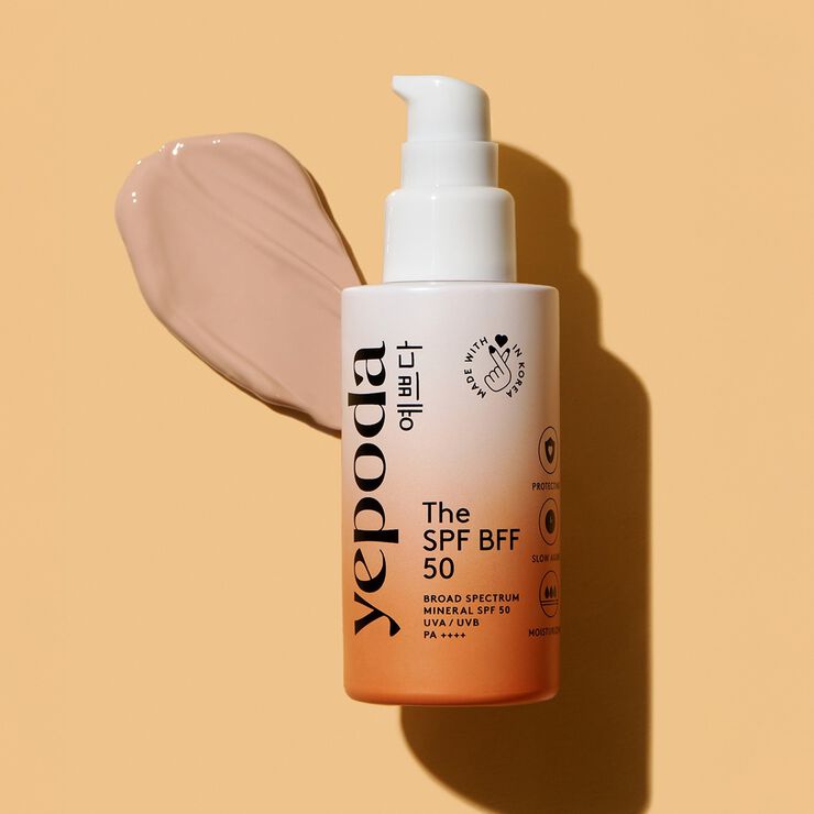 The SPF BFF (50) - UVA/UVB tonad mineralisk solskyddskräm SPF 50 PA+++