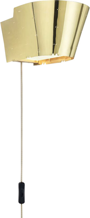 9464 Wall Lamp (Base: Brass, Shade: Polished Brass)
