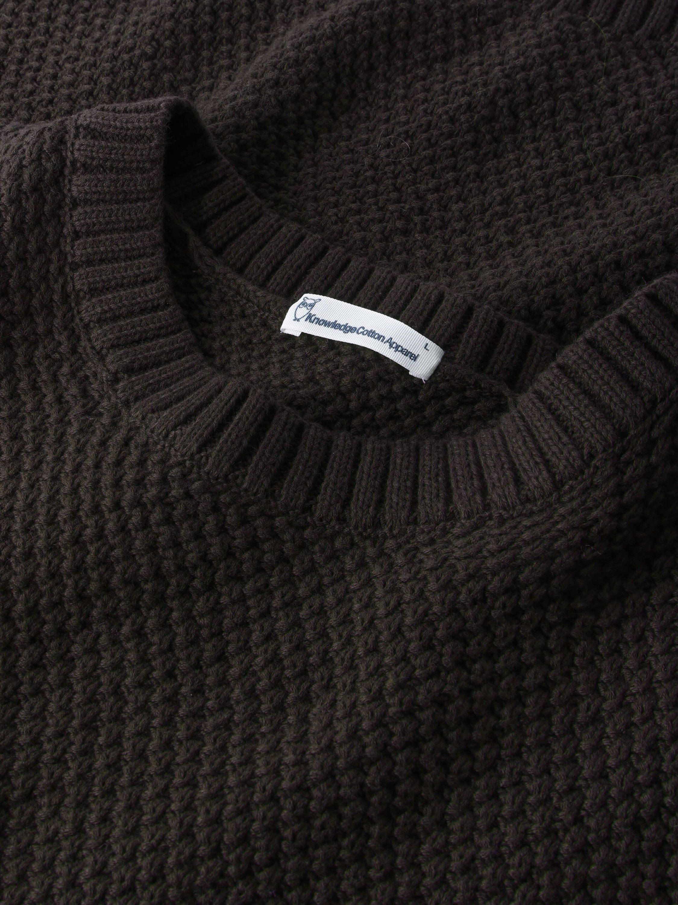 Organic Cotton crew neck knit - GOTS/Vegan