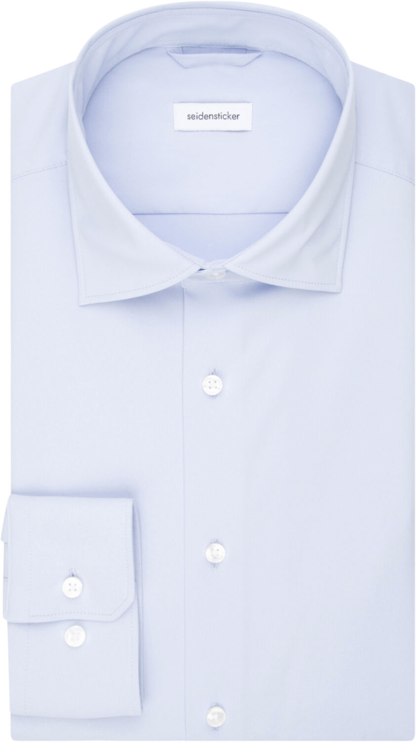 Performance shirt Slim Long sleeve Kent-Collar Uni