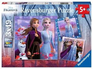 Ravensburger 3x49brikker Frozen motiv