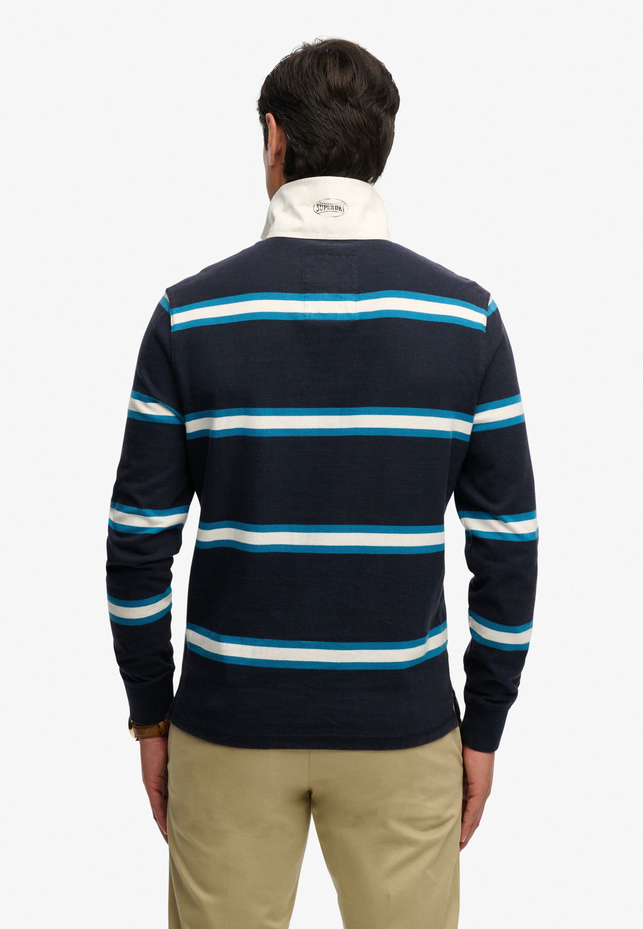 VINTAGE ATHLETIC STRIPE RUGBY