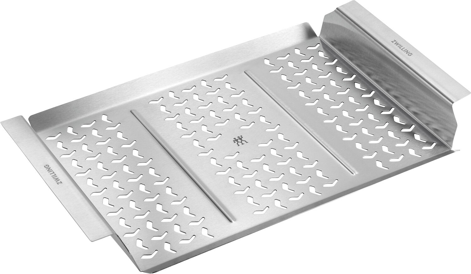 BBQ+ Grillkorg XL Silver Rektangul&auml;r