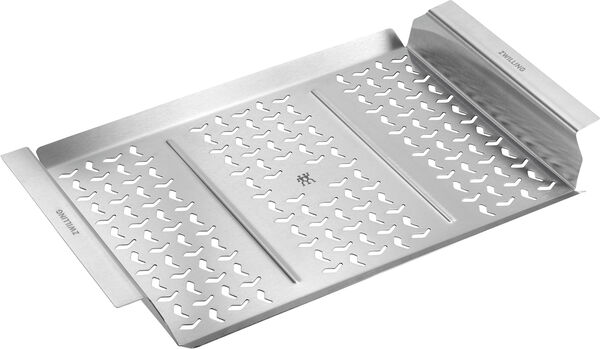 BBQ+ Grillkorg XL Silver Rektangulär