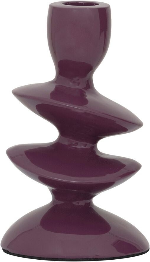 Urban Nature Culture candle holder Tove, prune