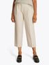 LINEN MIX PLEATED TAPERED PANTS