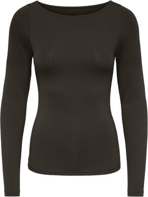 ONLEA L/S BOATNECK TOP CS JRS