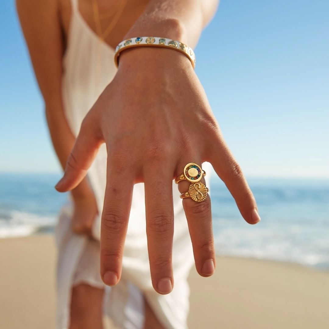 Infinity Signet Ring