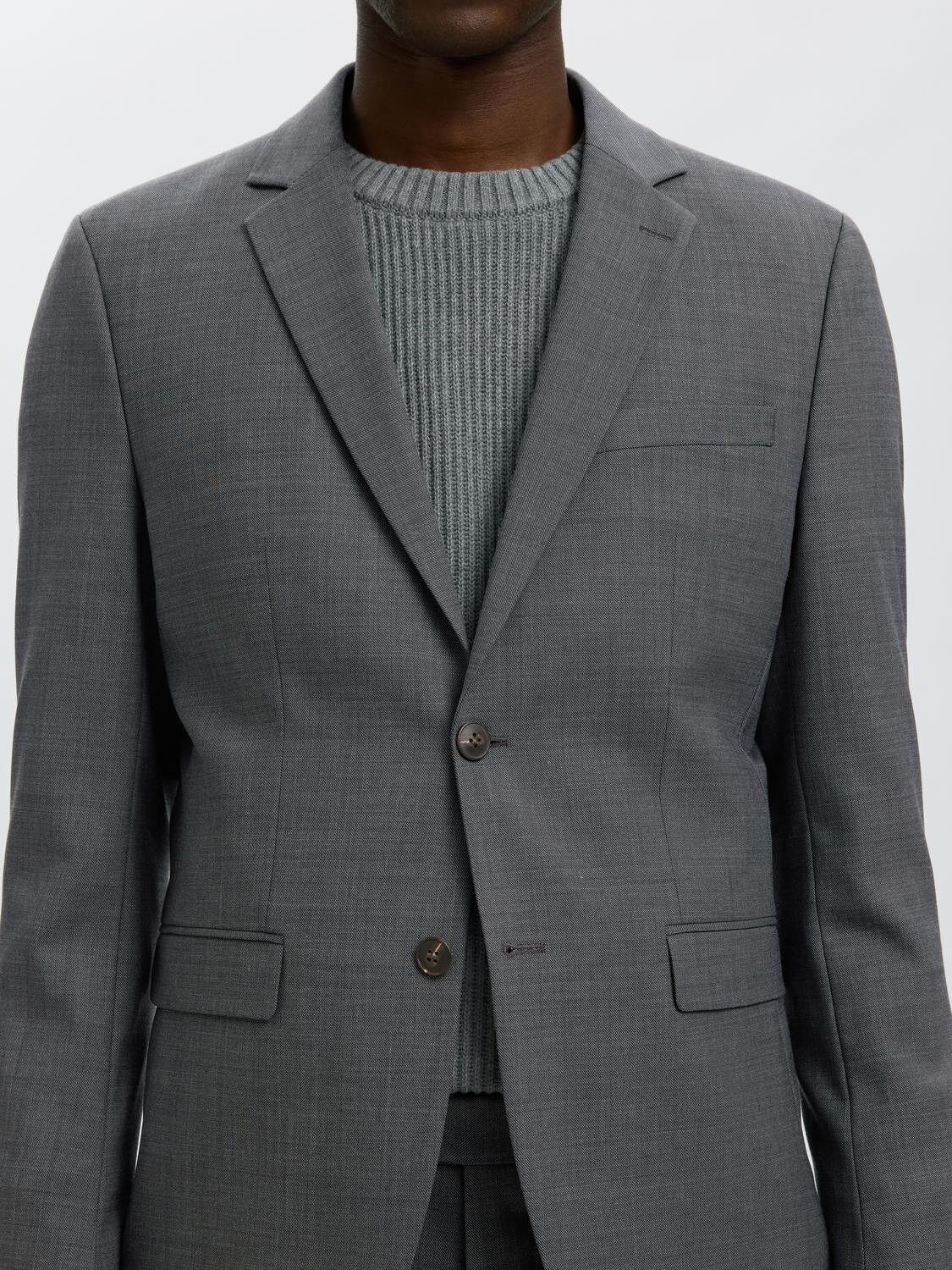 Slmslim-Theo Wool Blend Blz Flex Noos