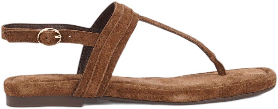 CARINI - SOFT LEATHER SANDAL / RUBBER SOLE