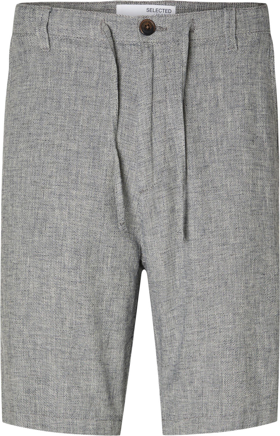 Slhregular-Brody Linen Bld Shorts Noos
