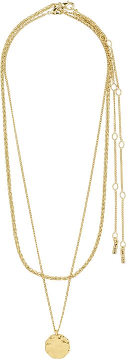DECLAN necklace 2-in-1 set, gold-plated
