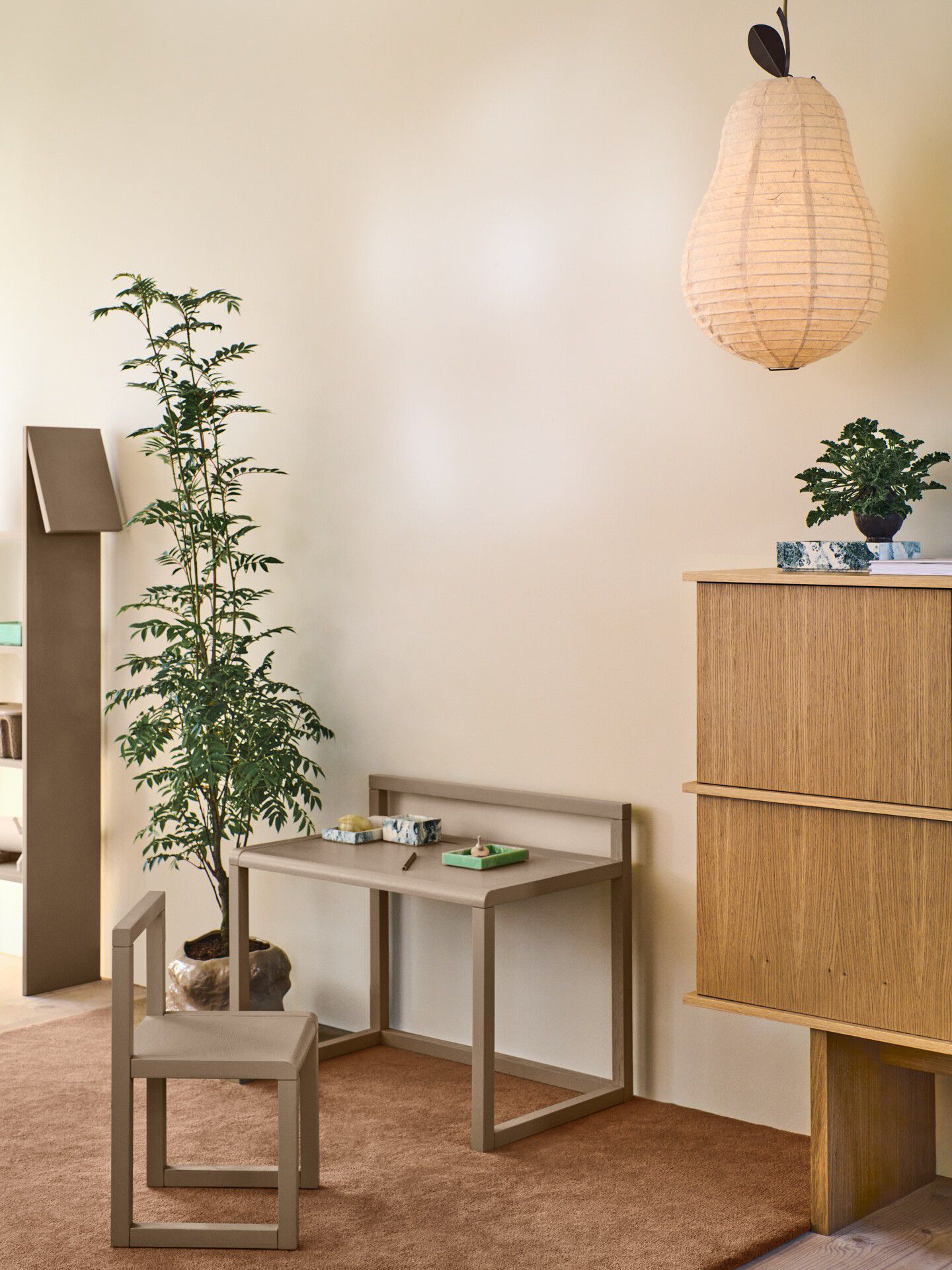 Pear Lampshade - Natural