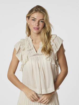 Jayla S Voile Top
