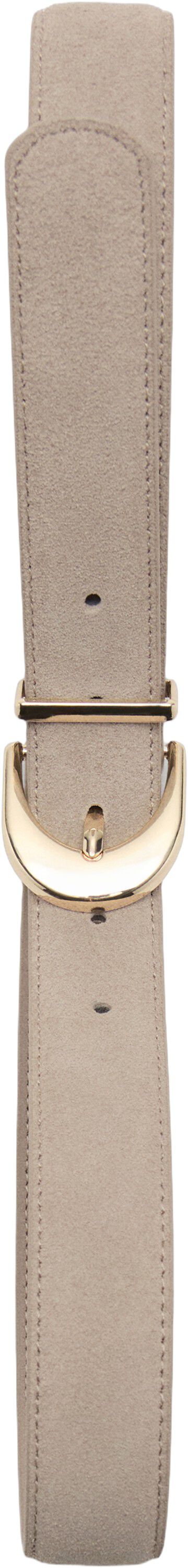 Oval buckle belt