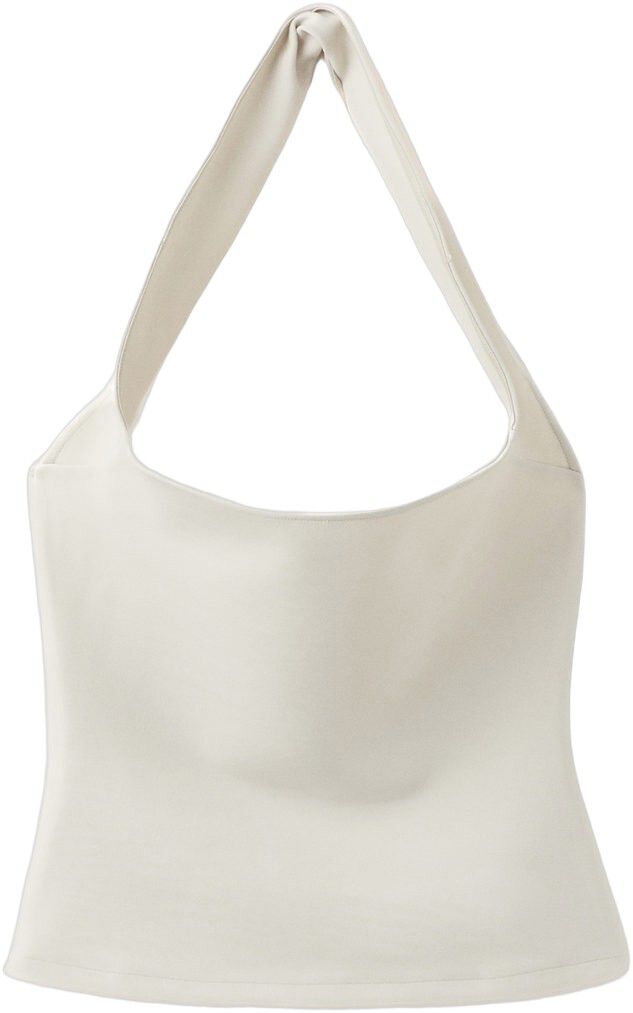 Strapless fitted top