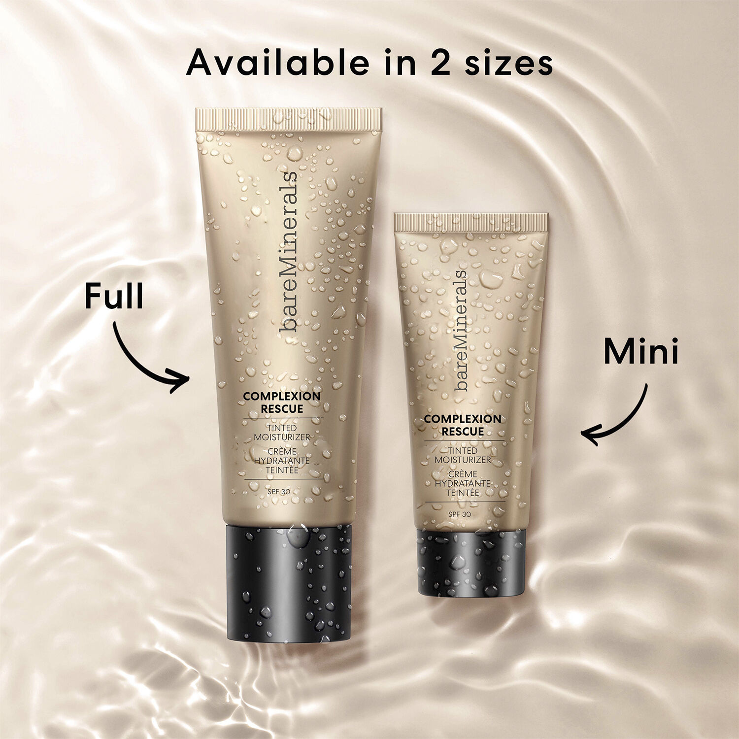 Mini Complexion Rescue Tinted Moisturizer with Hyaluronic Acid and Min
