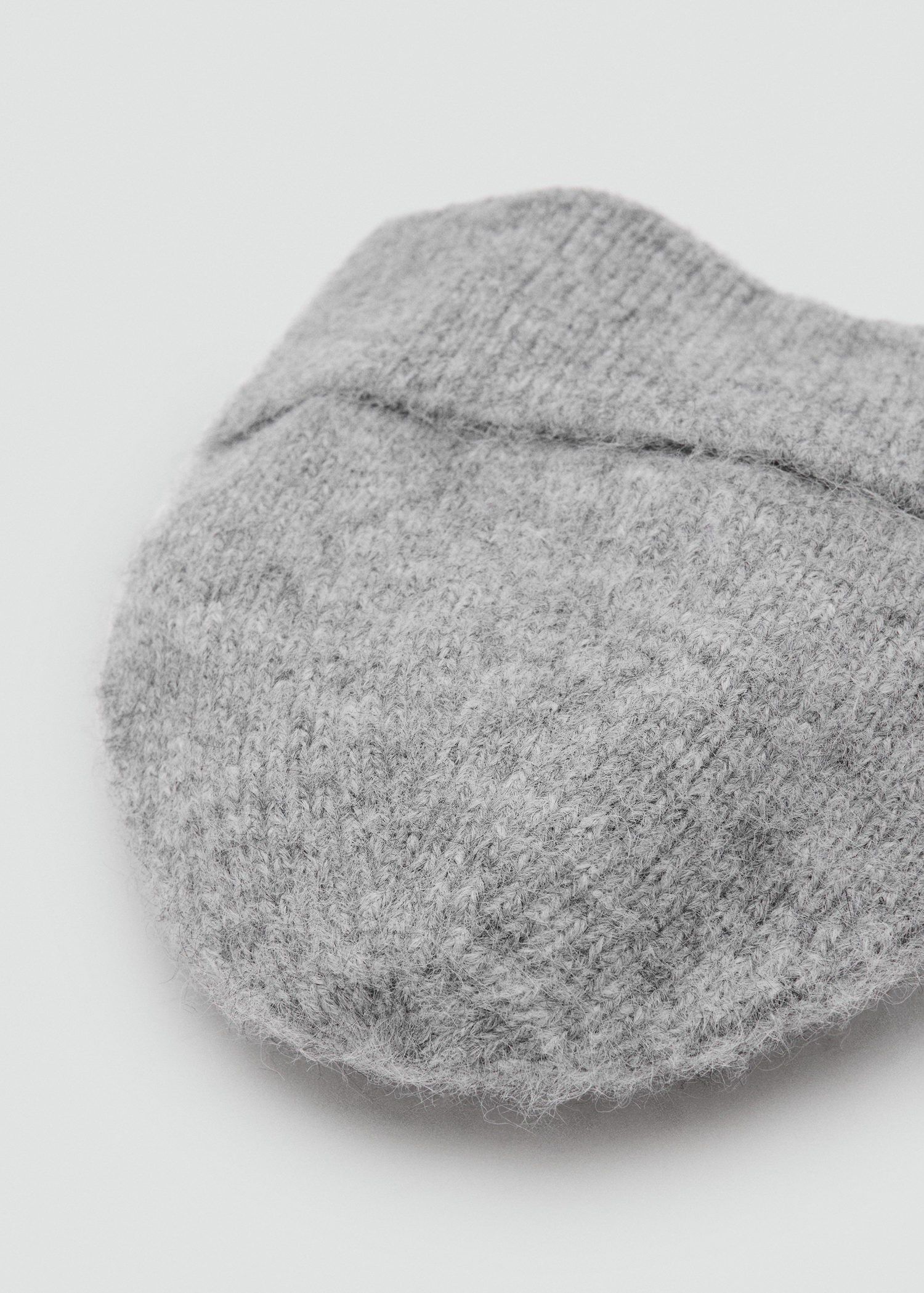 Rib-knit cap