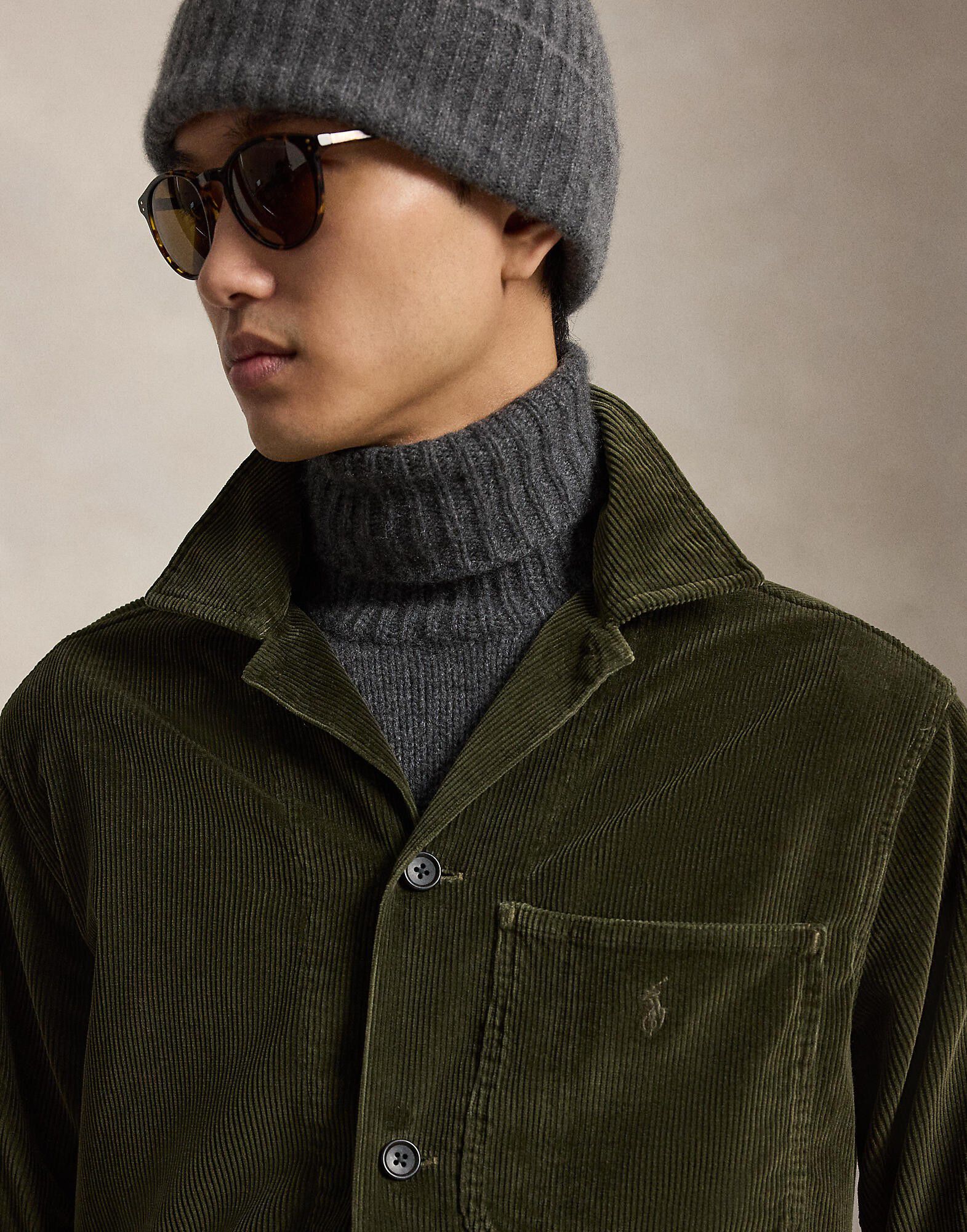 32/2 10W CORDUROY-WVN-SHIRT