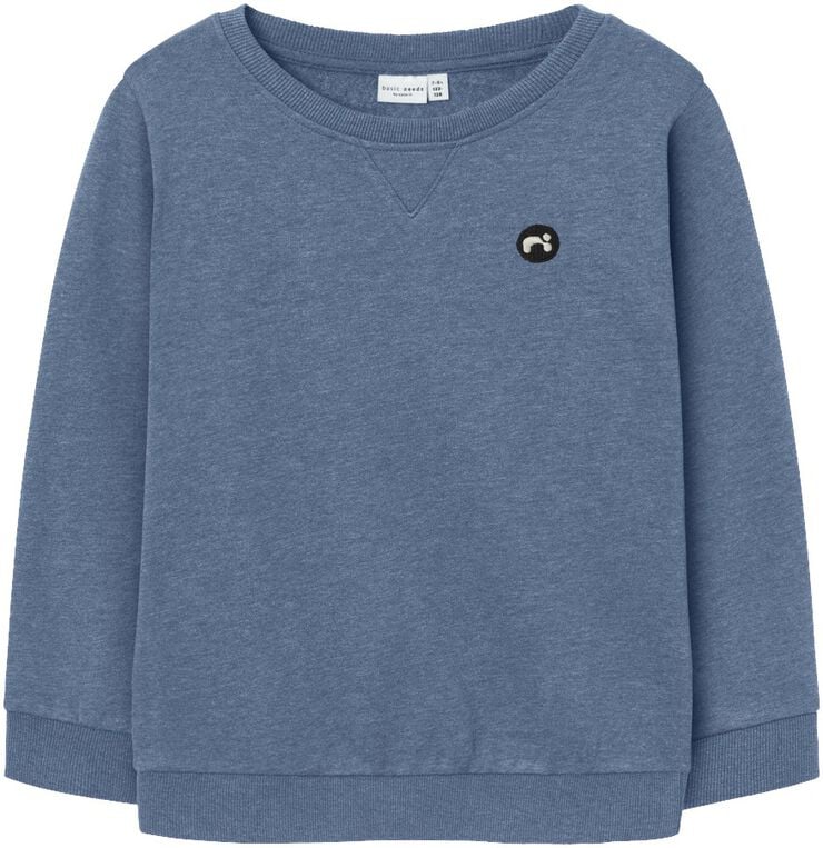 NKMVIMO LS SWEAT BRU NOOS