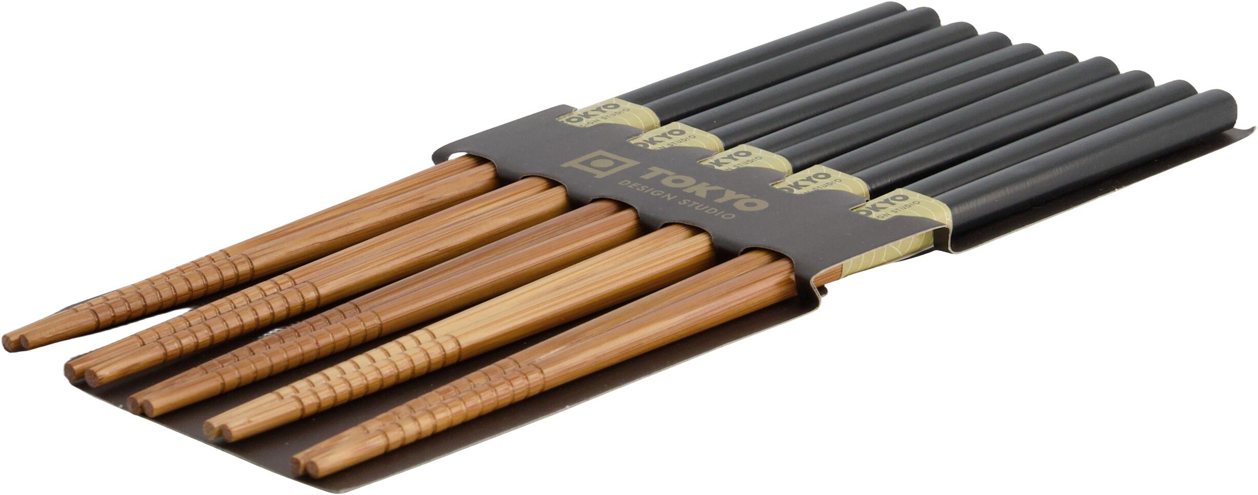 TDS Bamboo Chopstick Set/5 Black