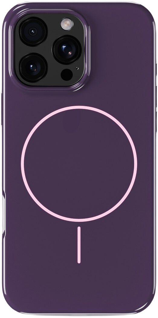 Mono Case Magsafe iPhone 16 Pro Max Deep Plum/Pink