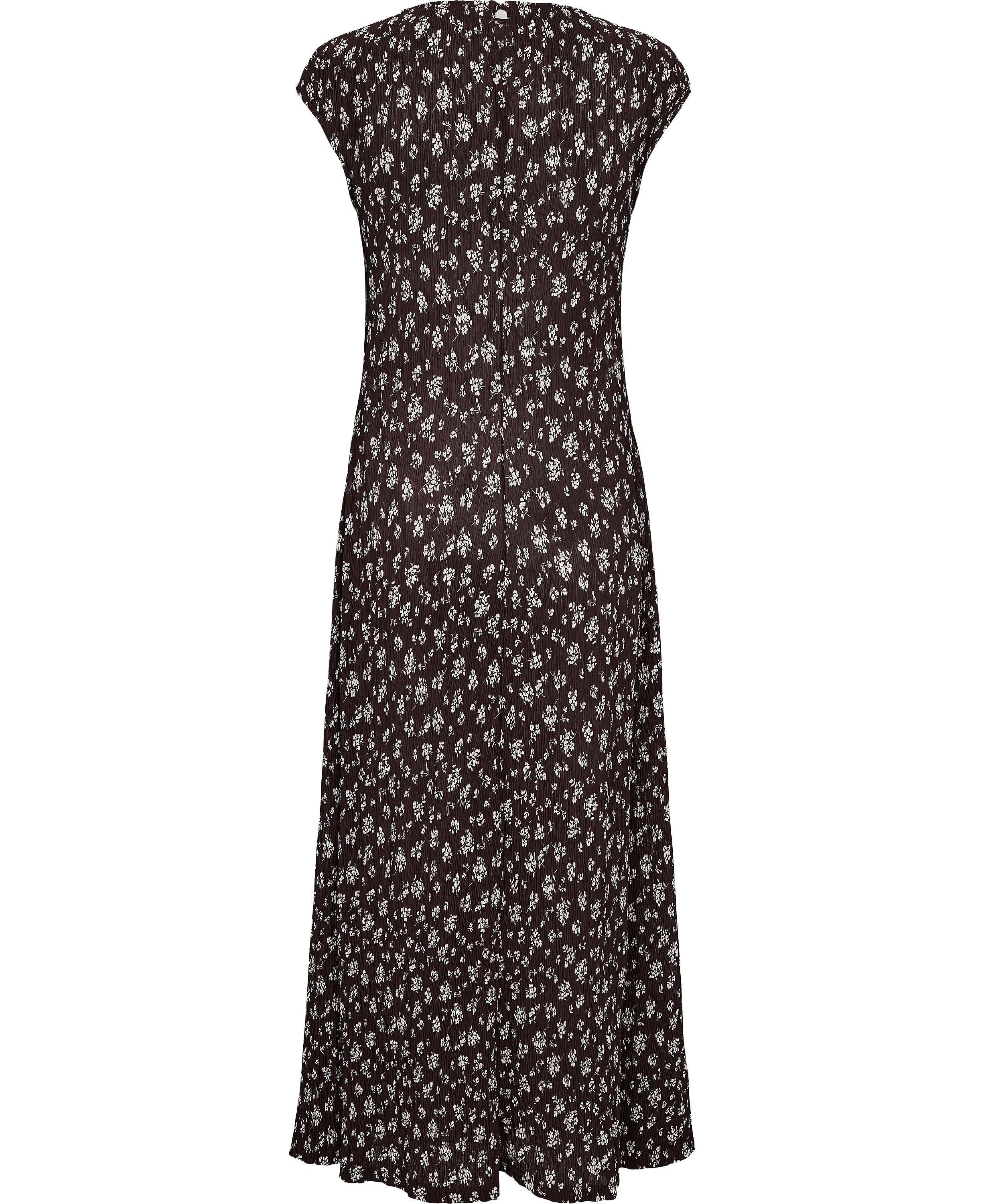 Floral-print midi-dress