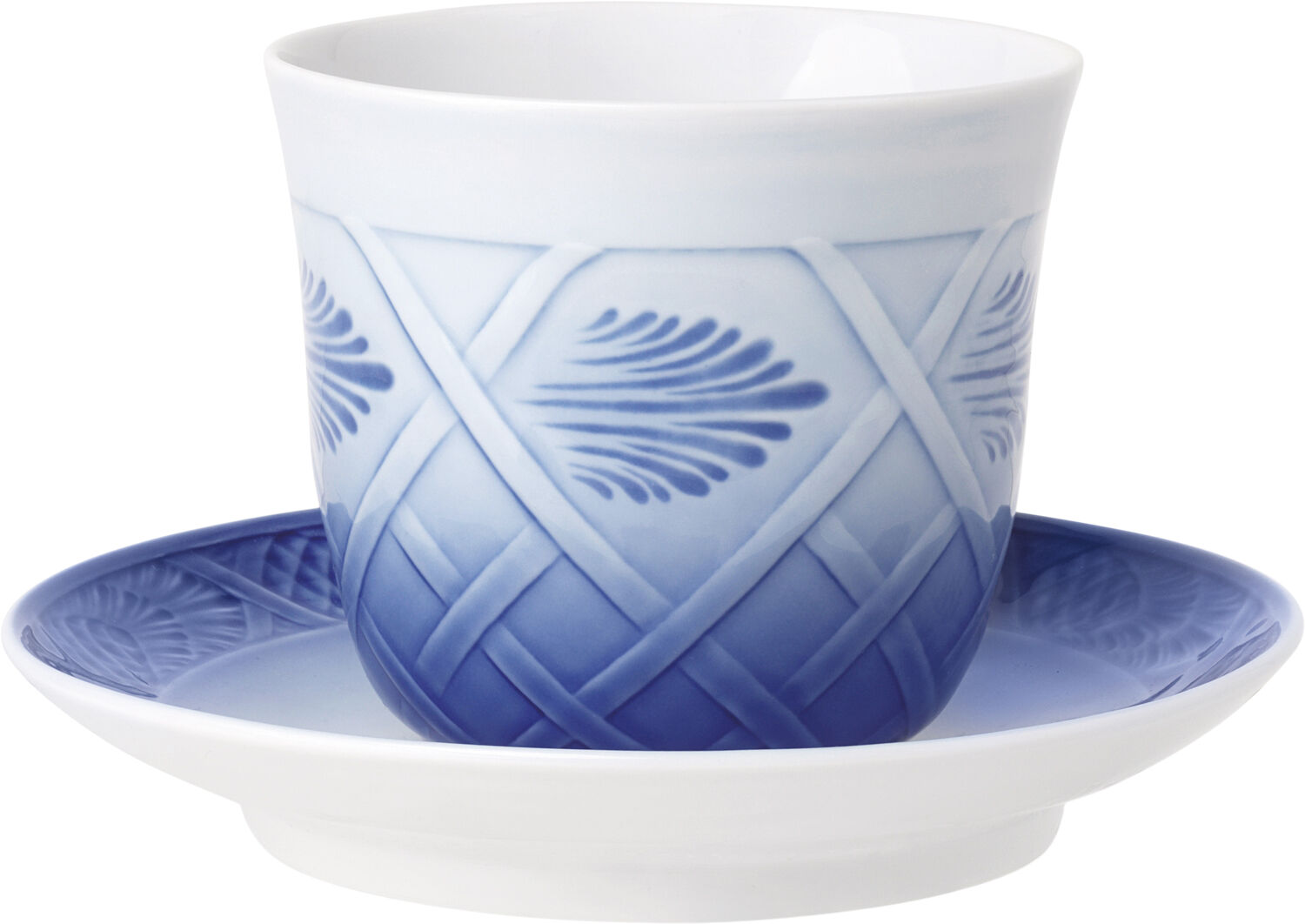 Termokop 26 cl. og tallerken 15,5 cm.