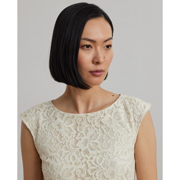 Floral Corded Lace-Dress