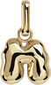 Puffer Letter Charm - M