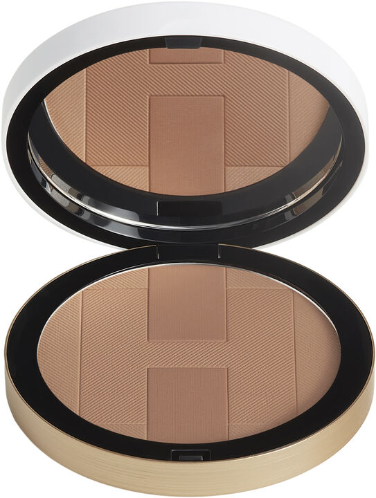 Hermès Plein Air, H Trio healthy glow mineral powder, Sienne