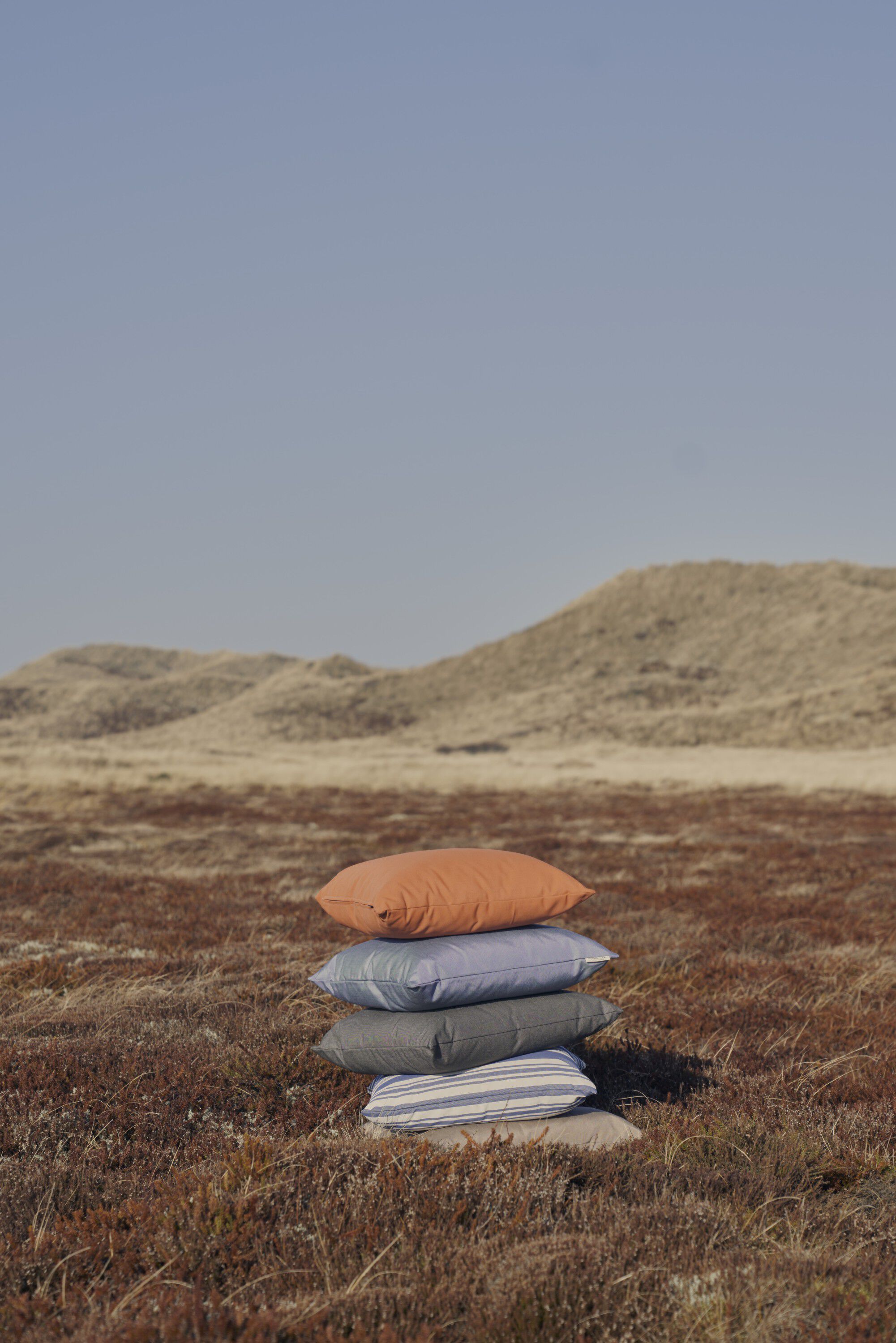 Fossflakes utomhuskudde 50x50 cm. Bl&aring;