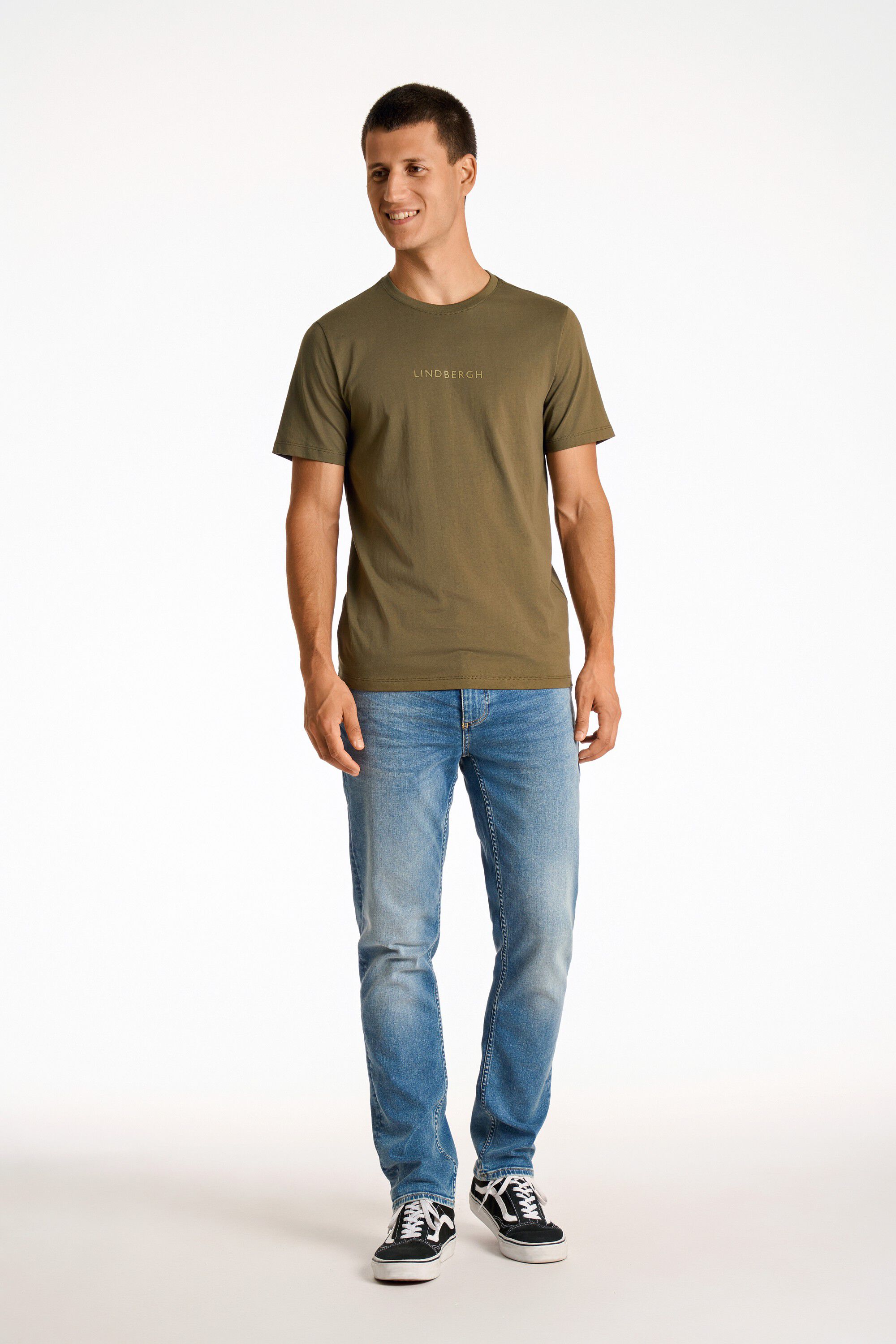 Lindbergh print tee S/S