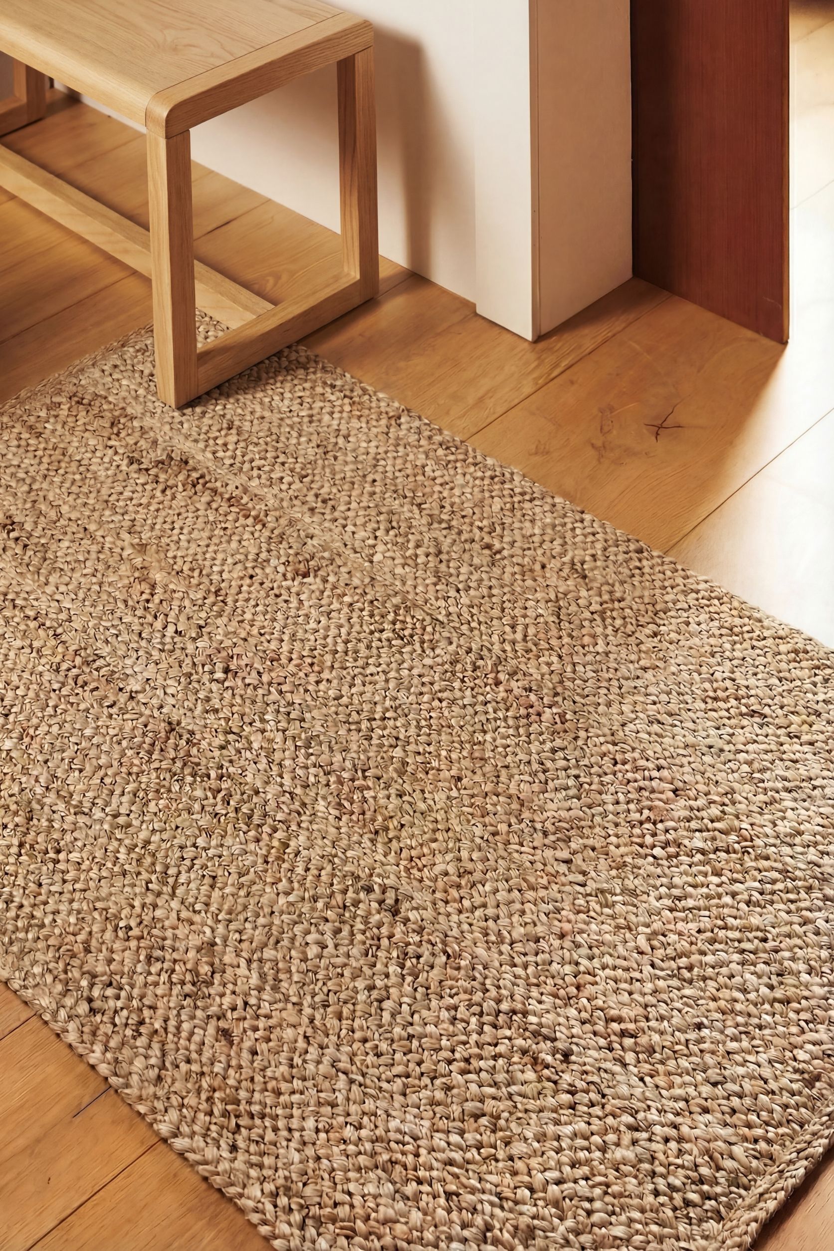 jute rug, matta