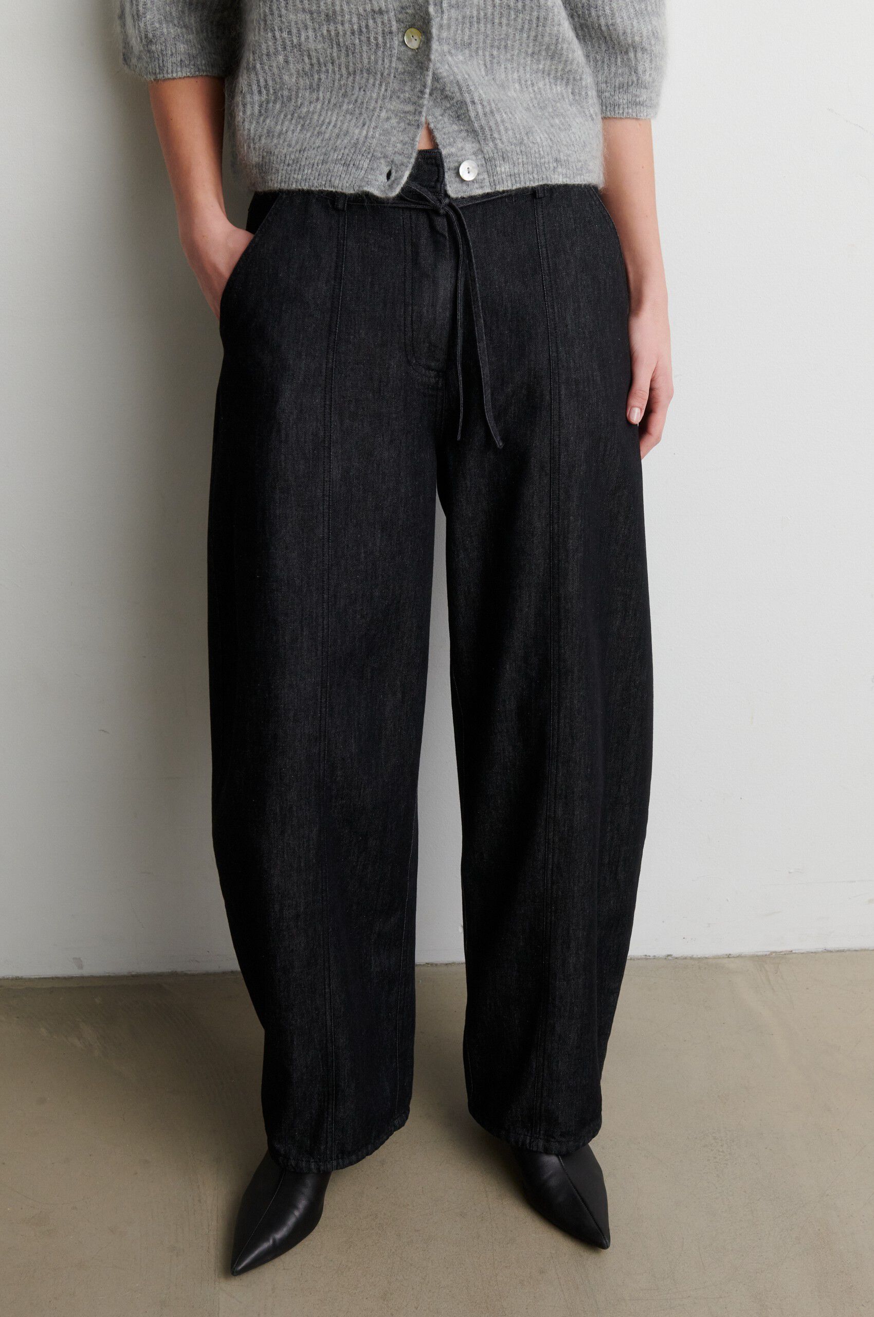 Dera Denim Cargo Trousers