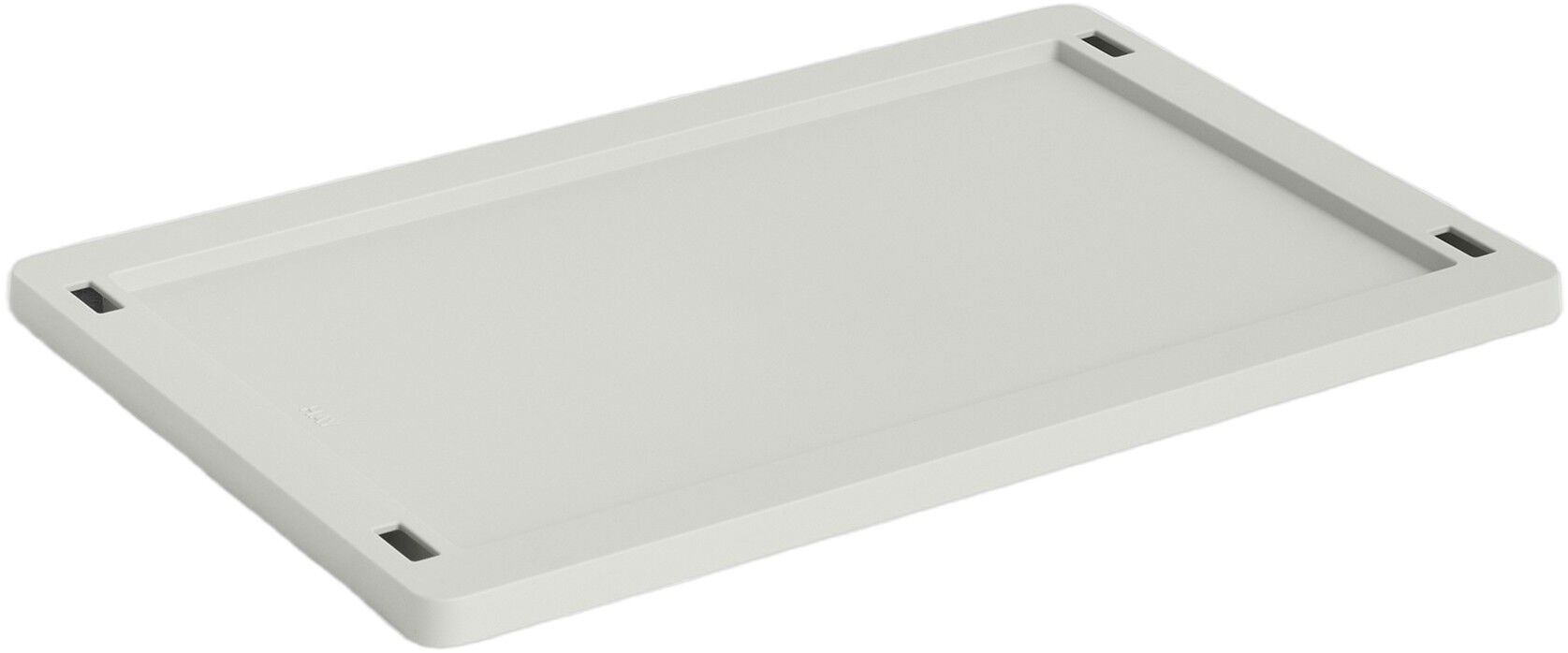 HAY Colour Crate Lid Plastic-Small-Grey