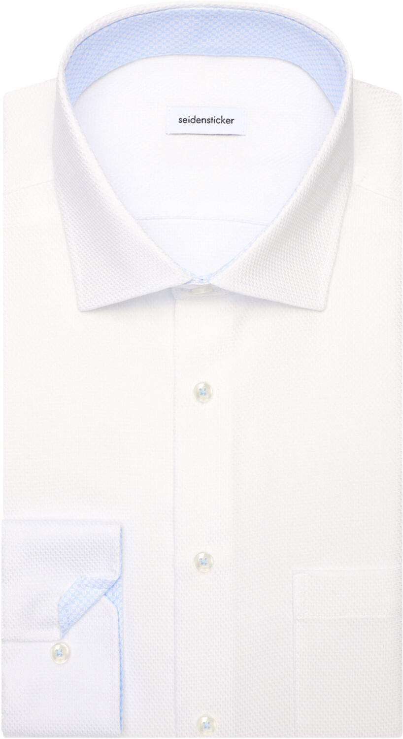 Business Shirt Regular Long sleeve Kent-Collar Small pattern